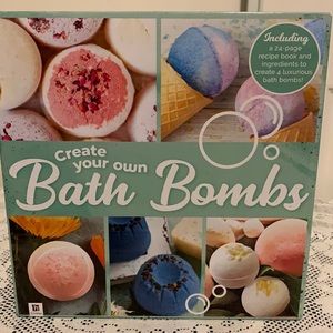 Bath bombs kit. Create your own bath bombs.